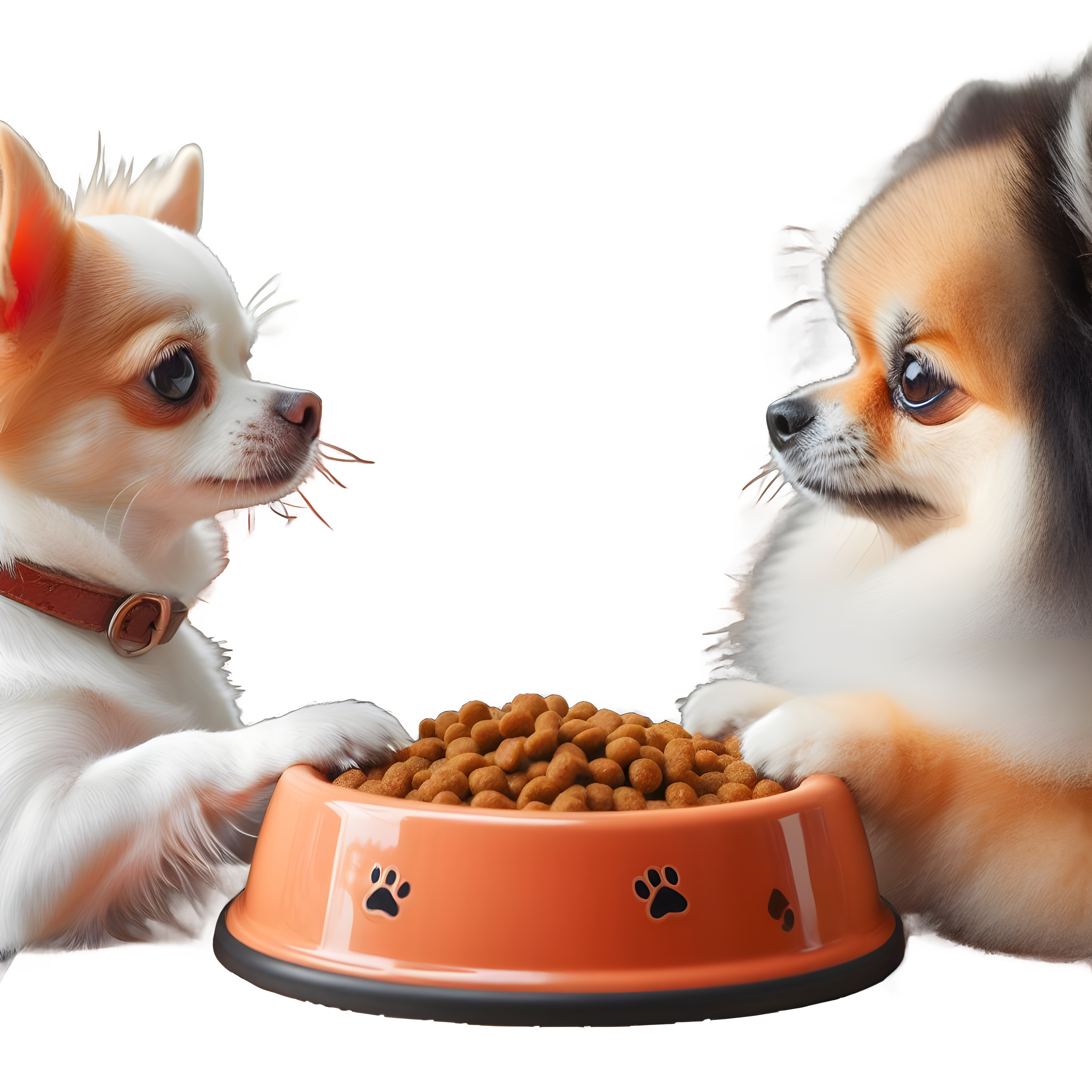 Cute Chihuahuas and Food Tee