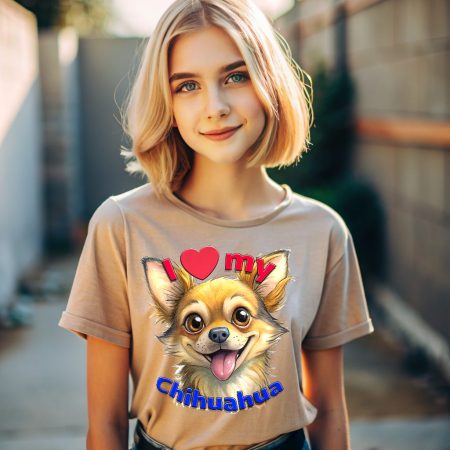 I Love My Chihuahua T-Shirt